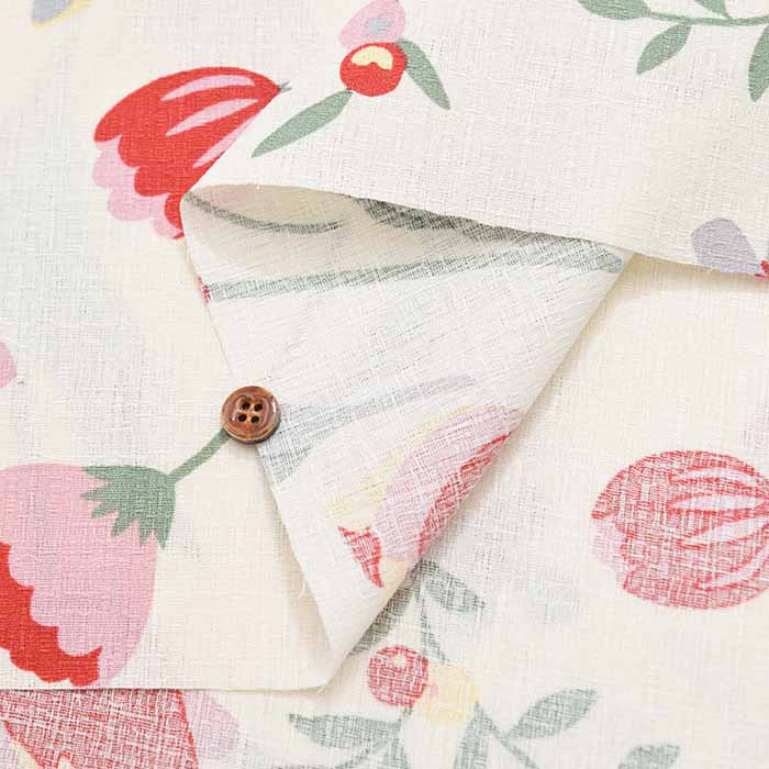 W-Width Cotton Buckingham Printed Fabric - Tulip - Image 7