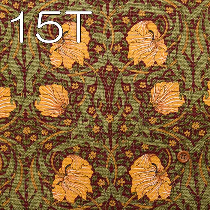 USA Cotton Printed Fabric - Oxford Printed Fabric - Moda William Morris Pin Panel - Image 4