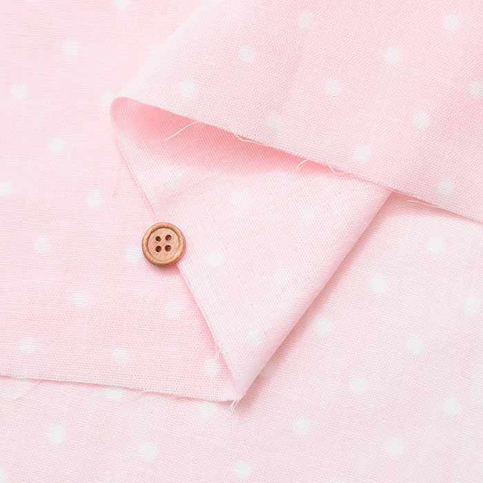 Cotton Double Gauze Printed Fabric - Polka Dots - Image 5