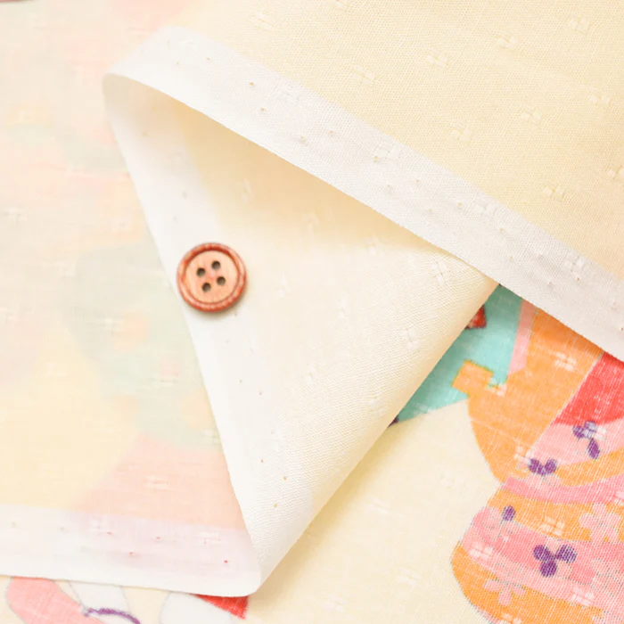 Cotton Dobby Printed Fabric - Maiko - Image 12