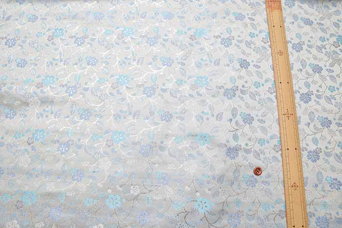 Gold Brocade (Kinran)  Fabric - Garden - Image 3