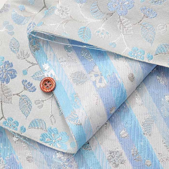 Gold Brocade (Kinran)  Fabric - Garden - Image 5