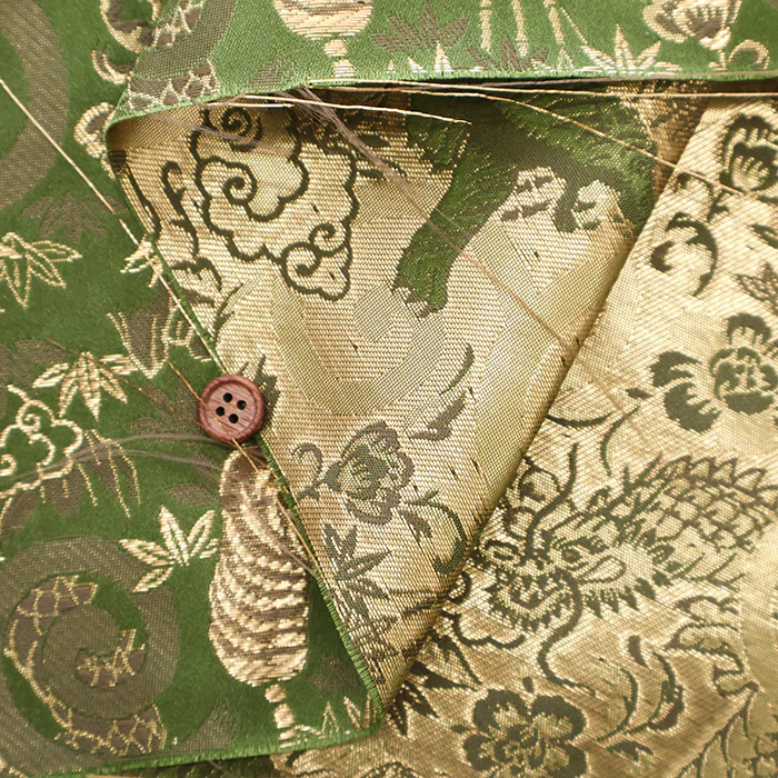 Gold Brocade (Kinran) - Dragon & Tiger - Image 5