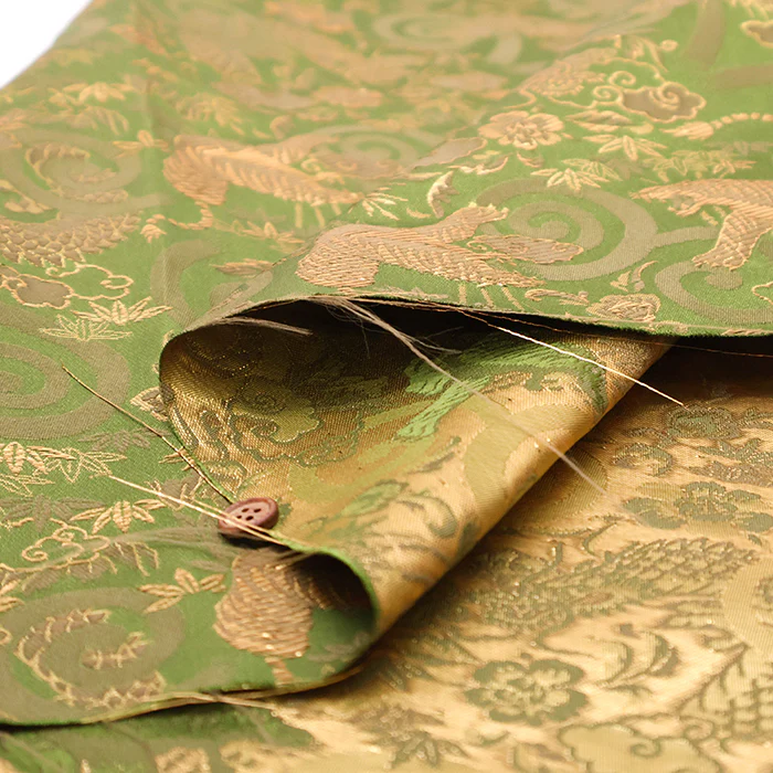 Gold Brocade (Kinran) - Dragon & Tiger - Image 6