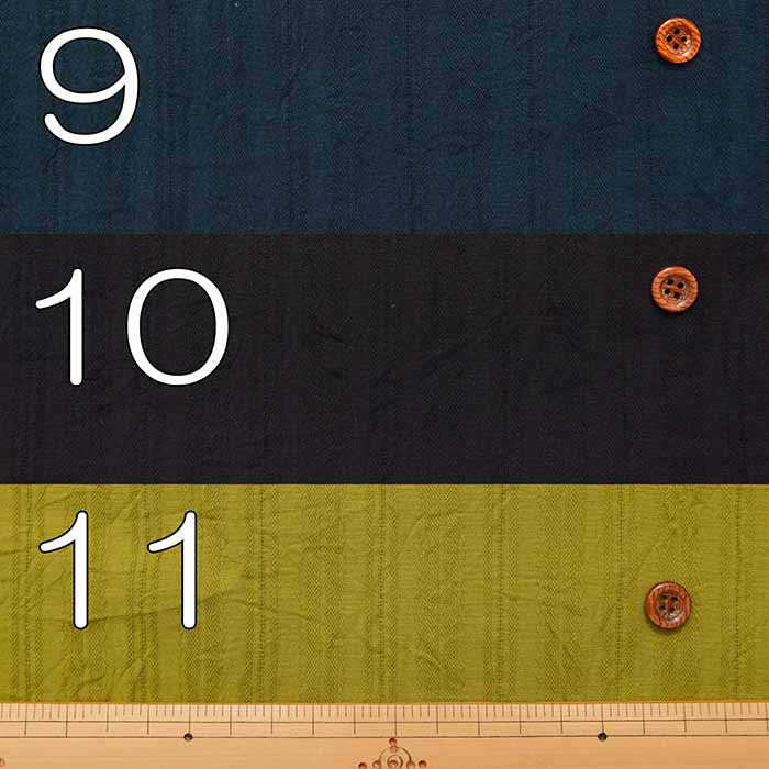 Hand-Washed Cotton Stripe Dobby Fabric - Image 3