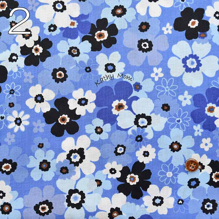 Cotton Shirting Printed Fabric - Petit Voyage Dunk - Image 3