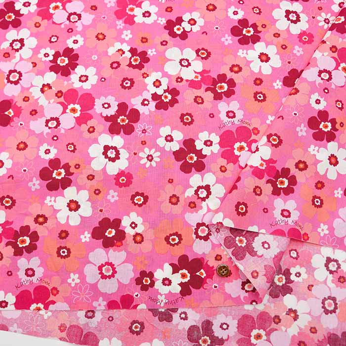 Cotton Shirting Printed Fabric - Petit Voyage Dunk - Image 7