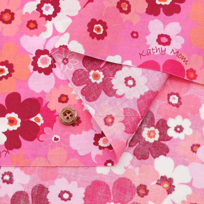 Cotton Shirting Printed Fabric - Petit Voyage Dunk - Image 8