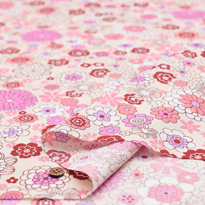 Cotton Shirting Printed Fabric - Petit Voyage Tacchi - Image 8