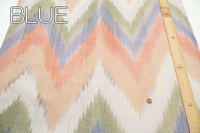 Made in India Cotton Kasuri Dobby Fabric - Image 3