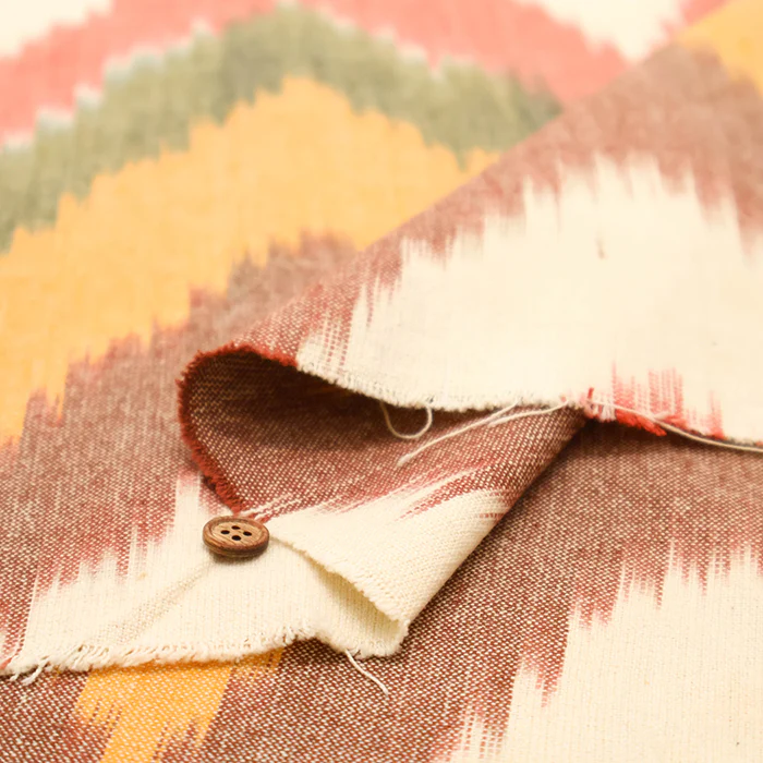 Made in India Cotton Kasuri Dobby Fabric - Image 7