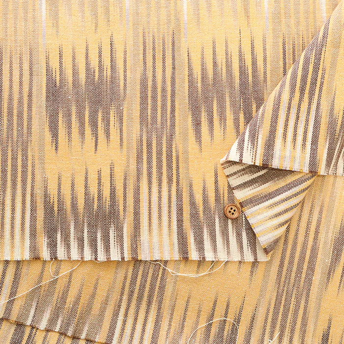Made in India Cotton Kasuri Dobby Fabric - Image 5
