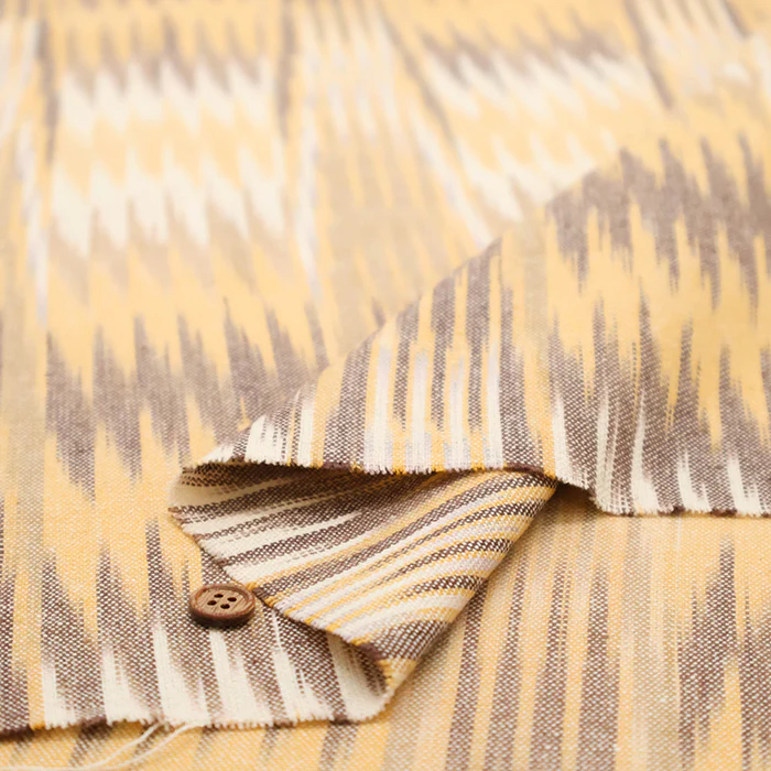 Made in India Cotton Kasuri Dobby Fabric - Image 7