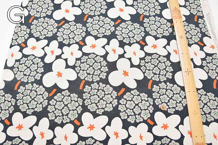 C/L Canvas Printed Fabric - Bouquet - Image 5