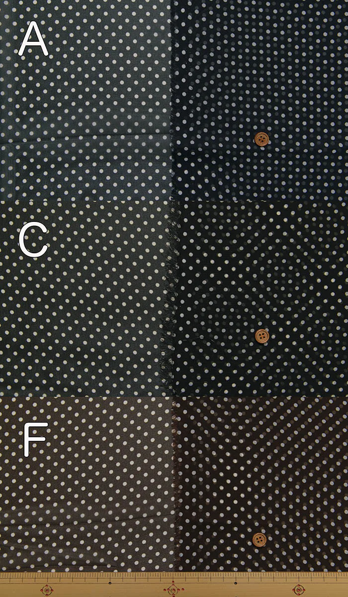 Chiffon Georgette Printed Fabric - Dot - Image 3