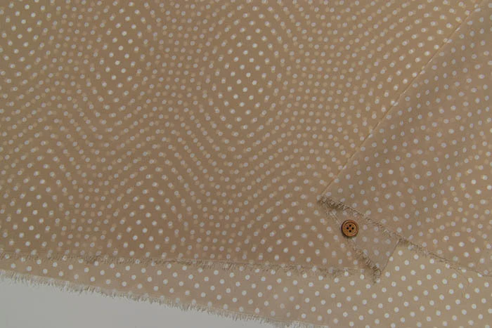 Chiffon Georgette Printed Fabric - Dot - Image 4