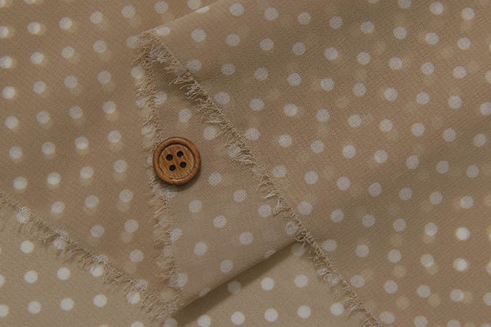 Chiffon Georgette Printed Fabric - Dot - Image 5