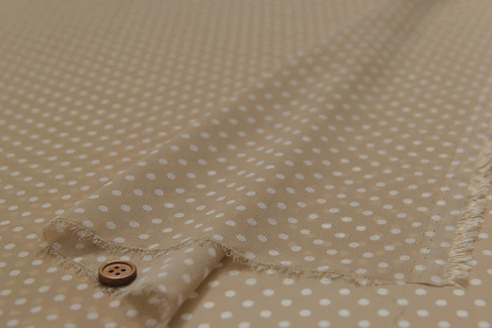 Chiffon Georgette Printed Fabric - Dot - Image 6