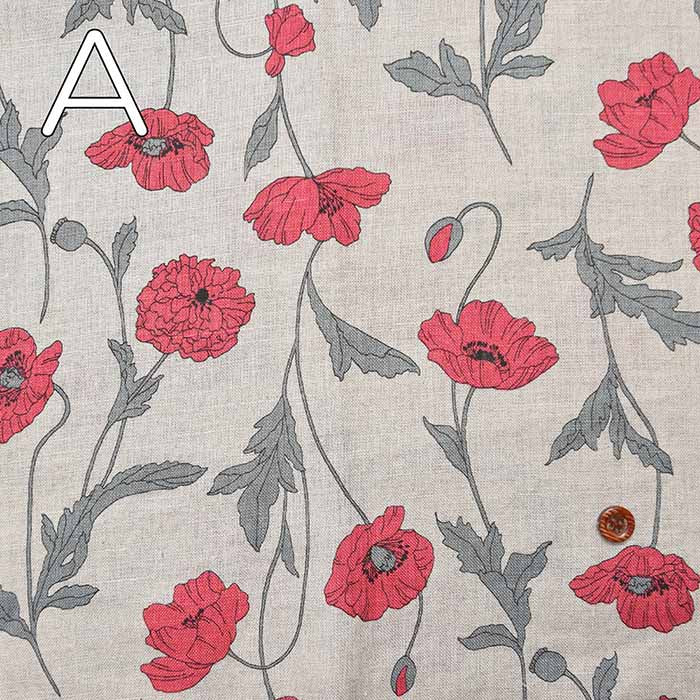 C/L Sheeting Printed Fabric - Flower - Image 3