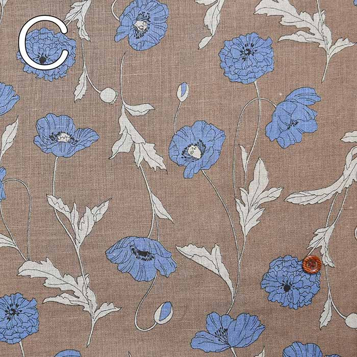 C/L Sheeting Printed Fabric - Flower - Image 5
