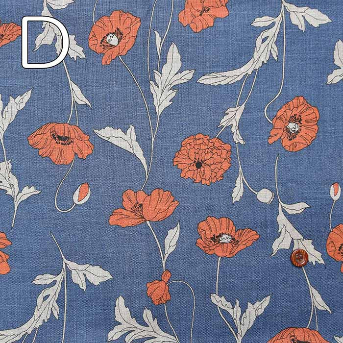 C/L Sheeting Printed Fabric - Flower - Image 6