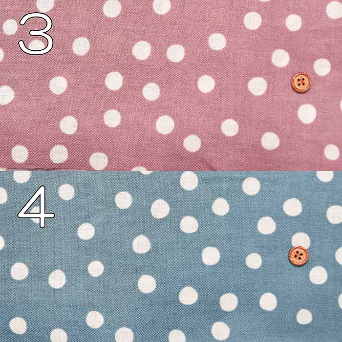 Angel Soft-Finished 60 Linen Printed Fabric - Dot - Image 3