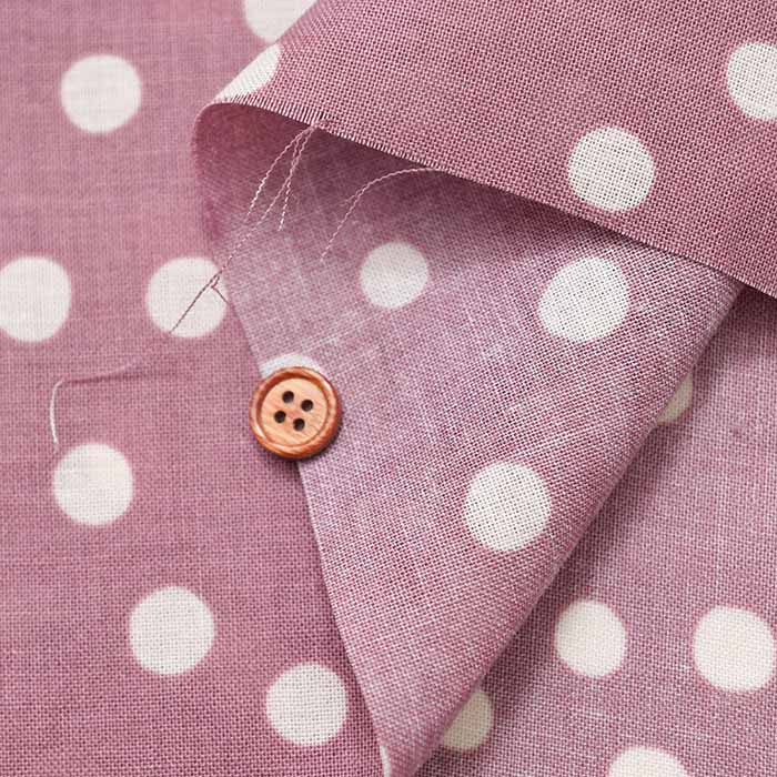 Angel Soft-Finished 60 Linen Printed Fabric - Dot - Image 6