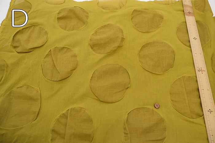 Cotton Nobility Ripple Fabric - Dot pattern - Image 3