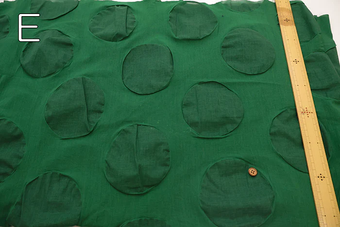 Cotton Nobility Ripple Fabric - Dot pattern - Image 4