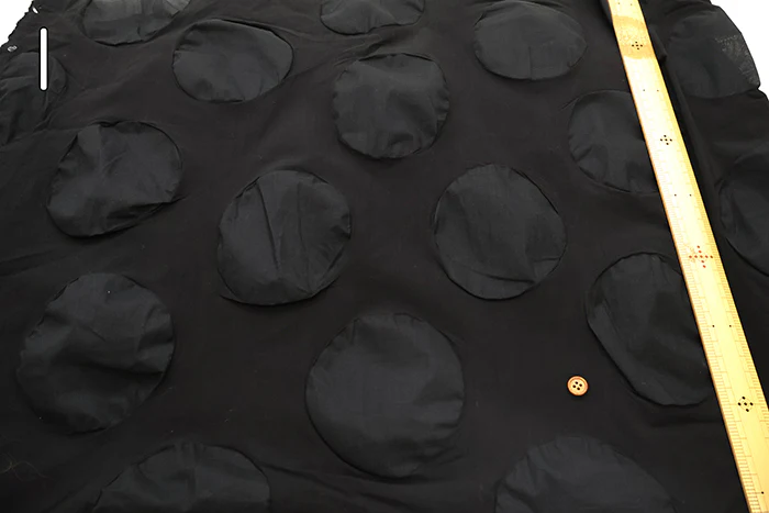 Cotton Nobility Ripple Fabric - Dot pattern - Image 7