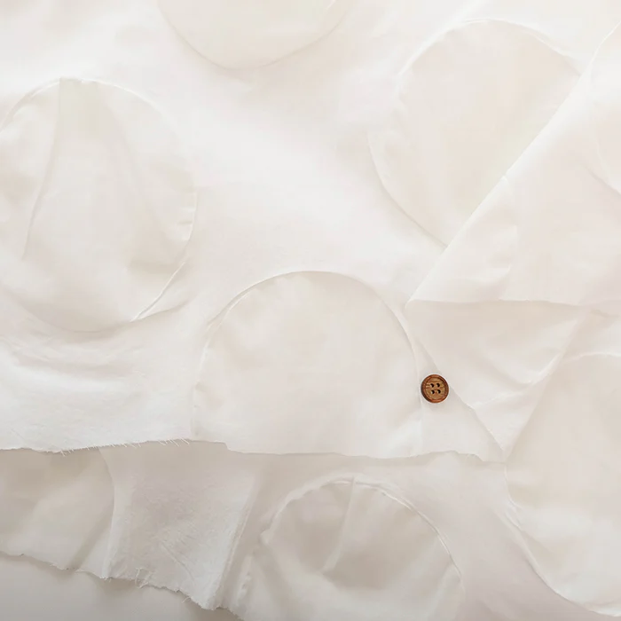 Cotton Nobility Ripple Fabric - Dot pattern - Image 9