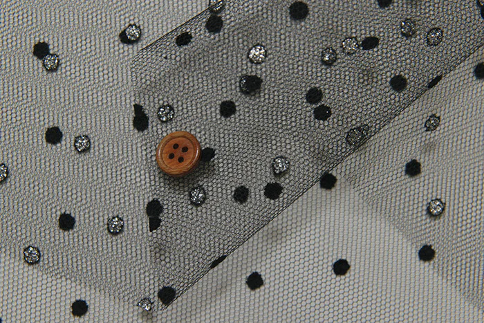 Glitter Dot Tulle Fabric - Image 4