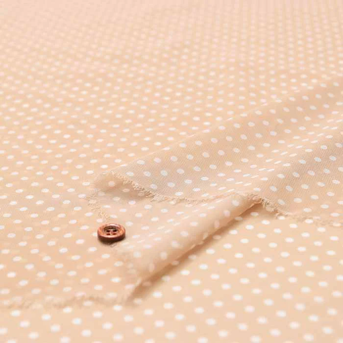 Polyester Chiffon Fabric - Polka Dot Print - Image 11