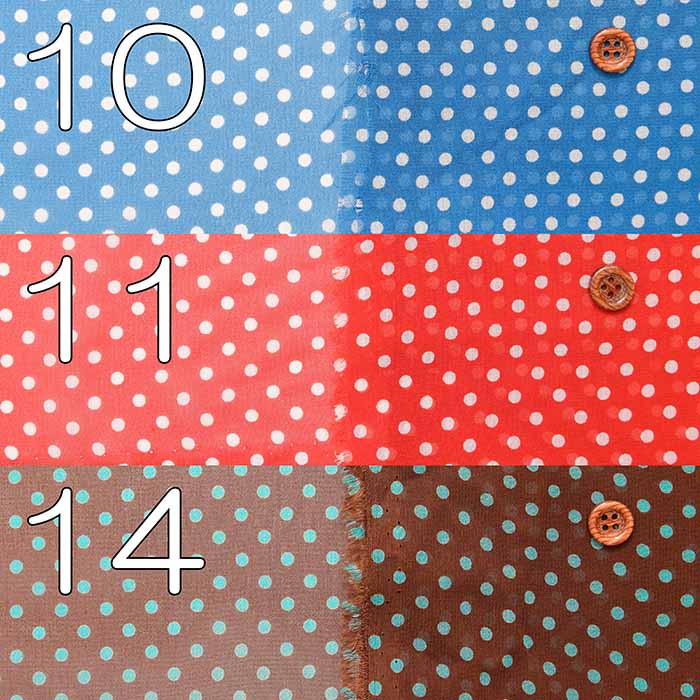Polyester Chiffon Fabric - Polka Dot Print - Image 4