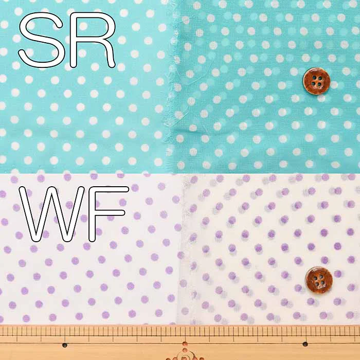 Polyester Chiffon Fabric - Polka Dot Print - Image 8