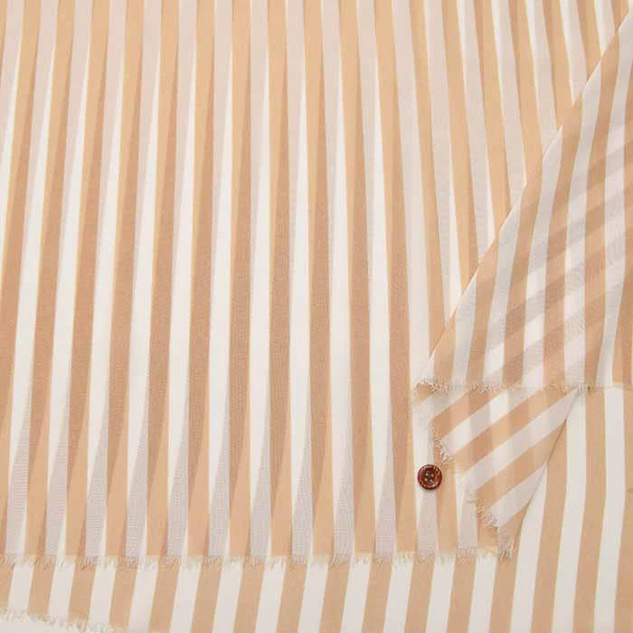 Polyester Chiffon Fabric - Stripe - Image 6
