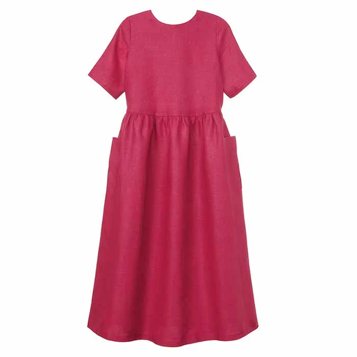 Pattern - Short Sleeve Gathered Dress - Image 3