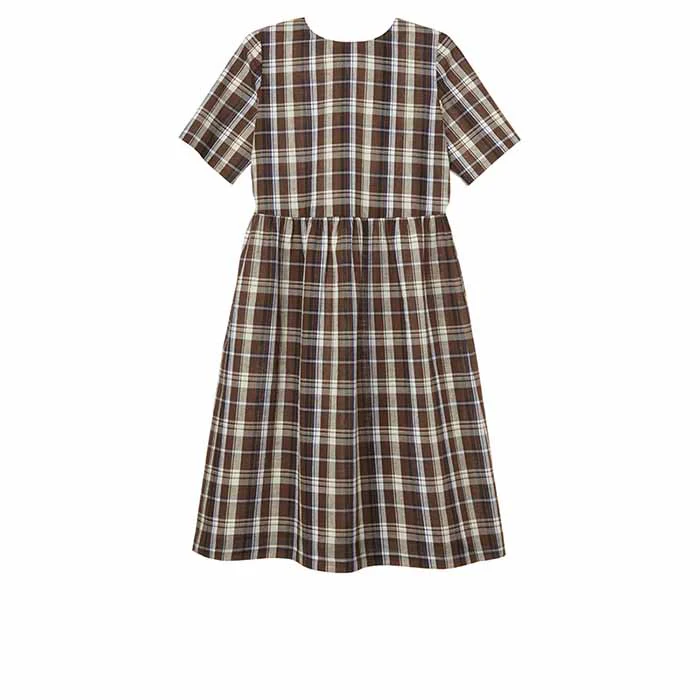 Pattern - Short Sleeve Gathered Dress - Image 5
