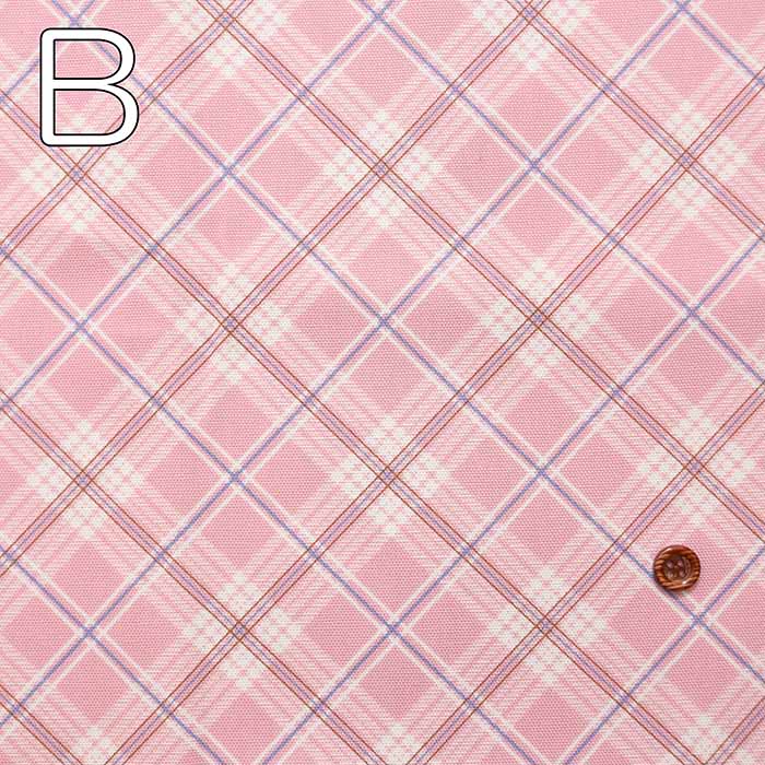 Cotton Oxford Printed Fabric - Bias Check - Image 3