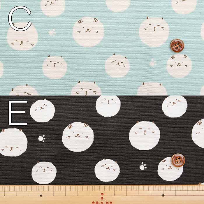 Cotton Oxford Printed Fabric - Cat Ball - Image 3