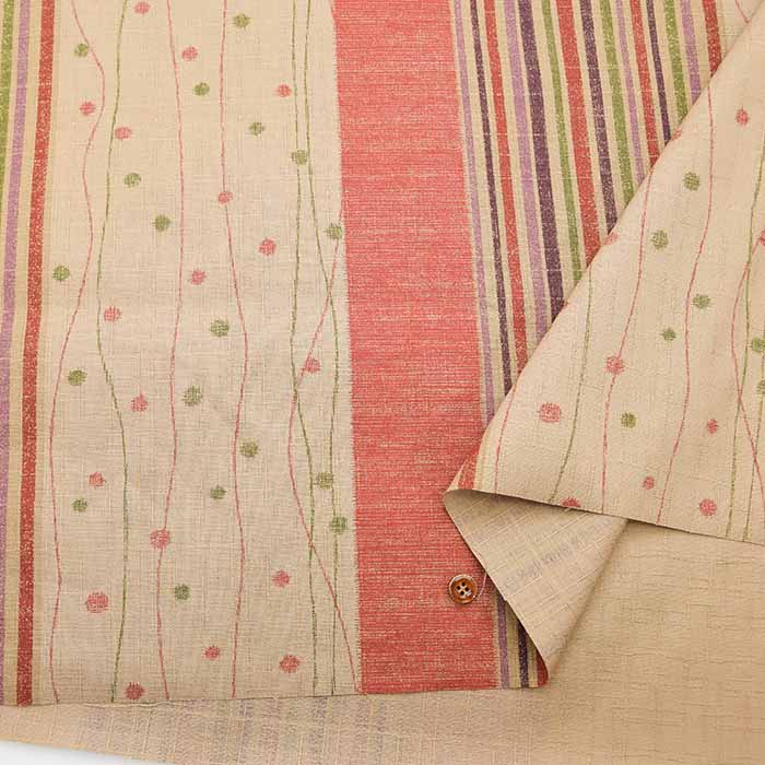 Cotton Southern Cross Printed Fabric - Striped Polka Dot - Image 6