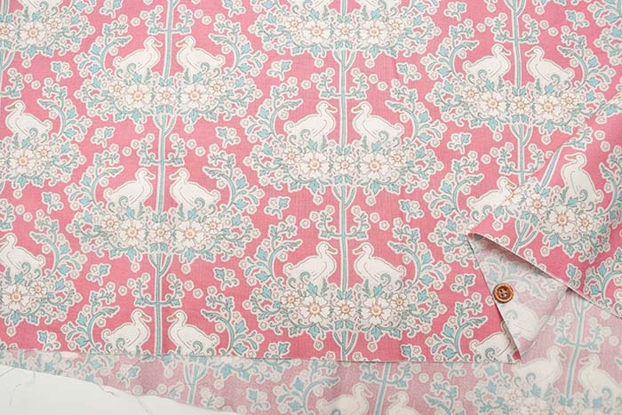 Tilda Cotton Sheeting Printed Fabric - DUCK NEST - Image 4